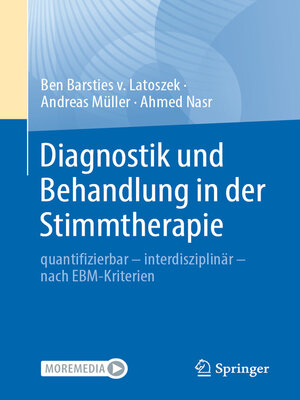 cover image of Diagnostik und Behandlung in der Stimmtherapie